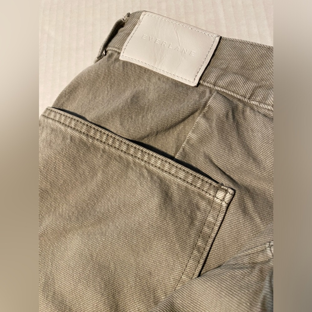 Everlane Gardner Jeans Moss Wide-Leg Pants Size 29 - Picture 3 of 16